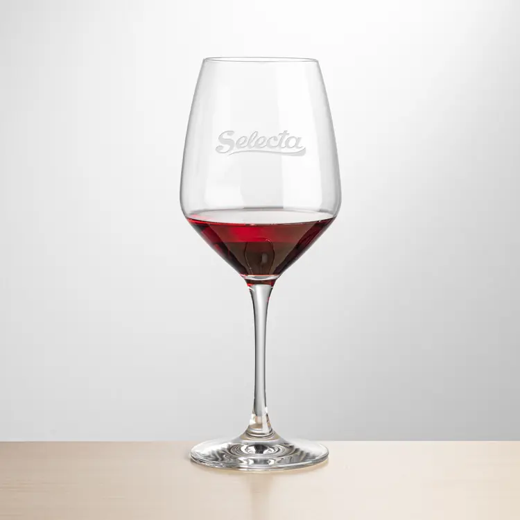 Santiago Wine Glass 19 oz - Deep Etch