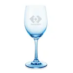 Soudan Wine Glass 11 oz Blue - Deep Etch
