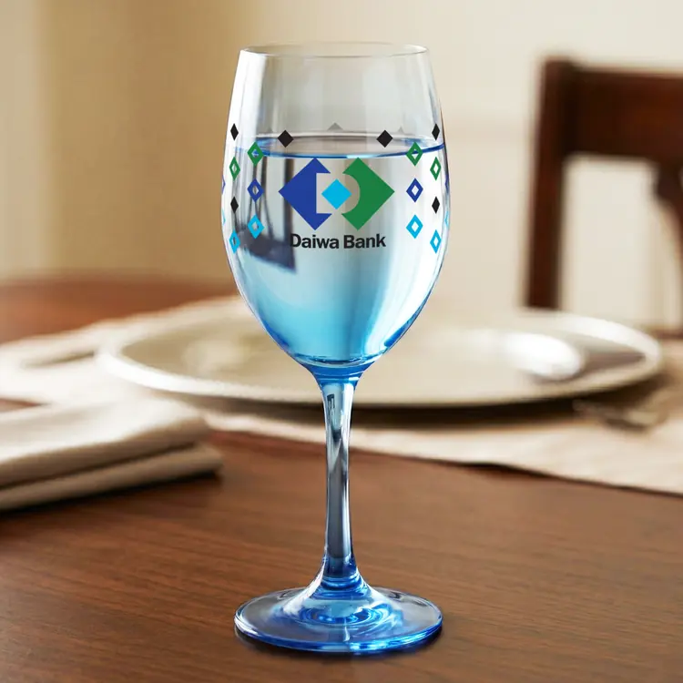 Soudan Wine Glass 11 oz Blue - Multicolor #5