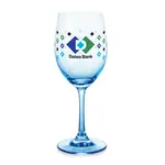 Soudan Wine Glass 11 oz Blue - Multicolor