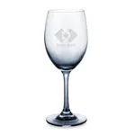 Soudan Wine Glass 11 oz Smoke - Deep Etch