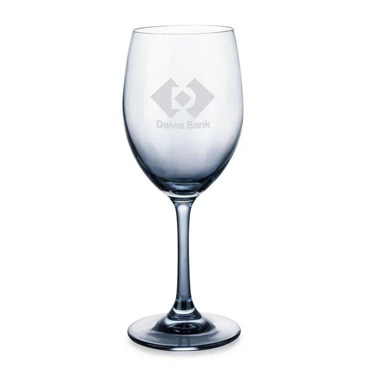 Soudan Wine Glass 11 oz Smoke - Deep Etch