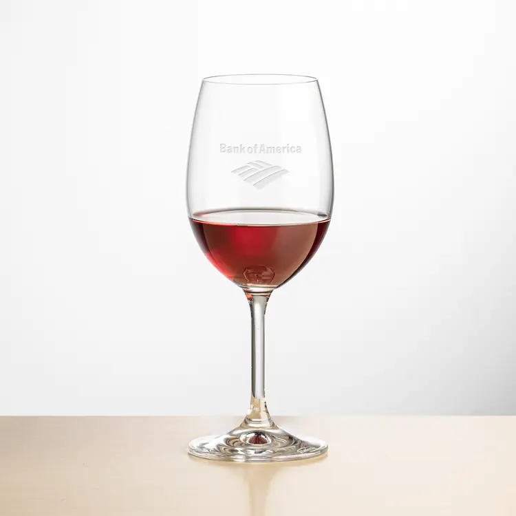 Townsend Wine Glass 12.5 oz - Deep Etch