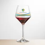 Tucson Burgundy Wine Glass 16 oz - Multicolor