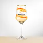 Tucson Gold Rim Wine Glass 14 oz - Multicolor
