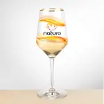 Tucson Gold Rim Wine Glass 18 oz - Multicolor
