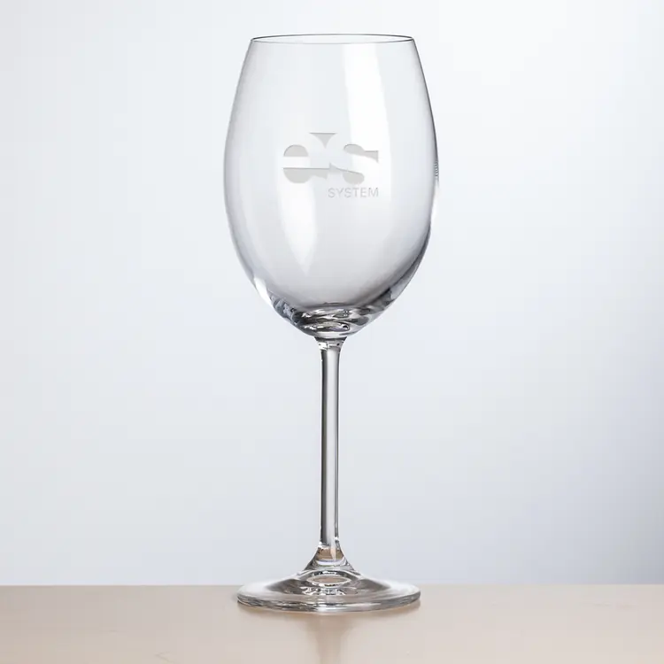 Woodbridge Wine Glass 20 oz - Deep Etch