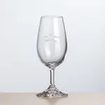 Woodbridge Wine Glass 7.25 oz - Deep Etch