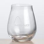 Alina Stemless Wine Glass 22 oz - Deep Etch
