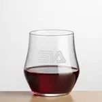 Atlantis Stemless Wine Glass 13 oz - Deep Etch