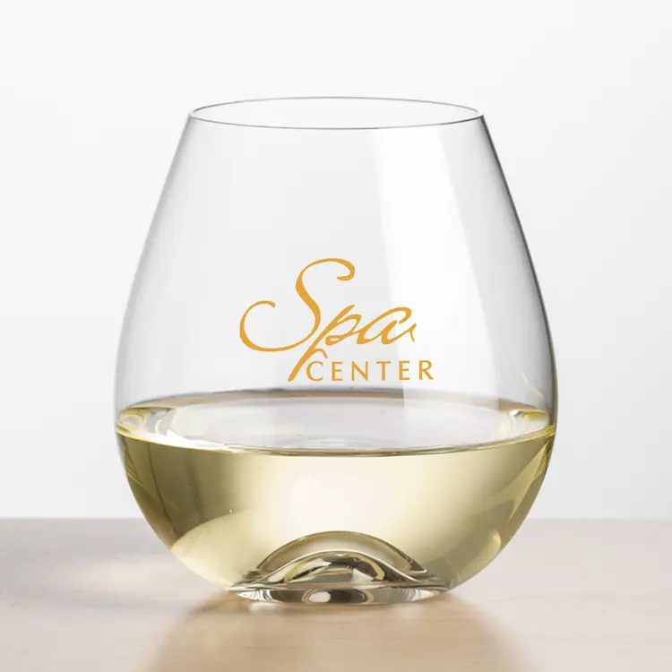 Boston Stemless Wine Glass 19 oz - Imprinted