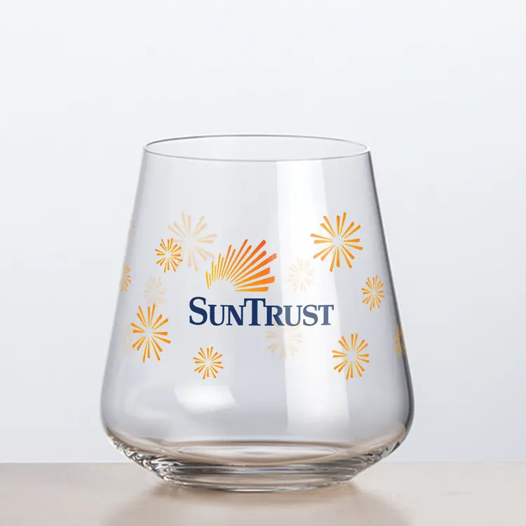 Breckland Stemless Wine Glass 9.5 oz - Multicolor