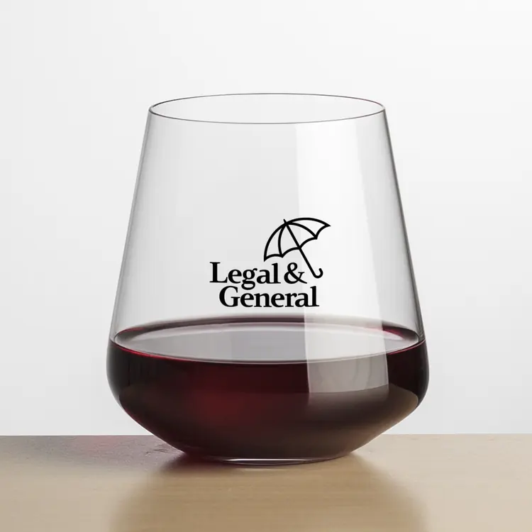 Cannes Stemless Wine Glass 13.5 oz - Imprinted
