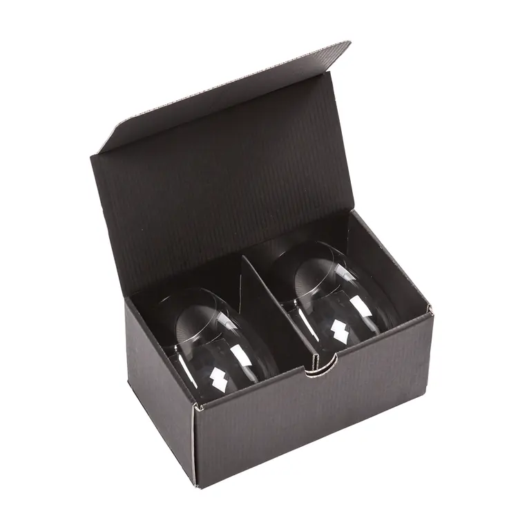 Carlita Stemless Wine Glass 17 oz - Deep Etch #2