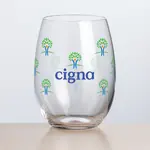 Carlita Stemless Wine Glass 22 oz - Multicolor