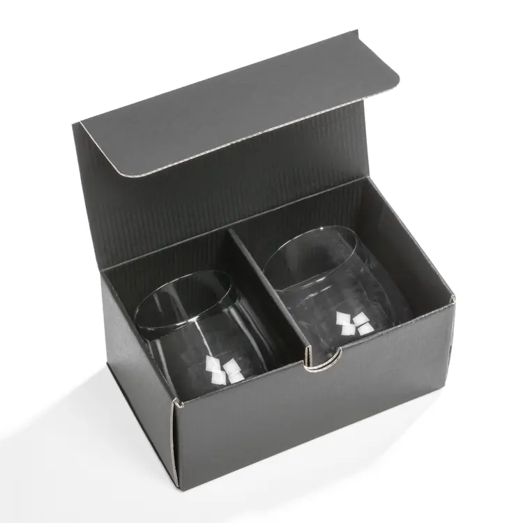 Crestview Stemless Wine Glass 12 oz - Imprinted #2