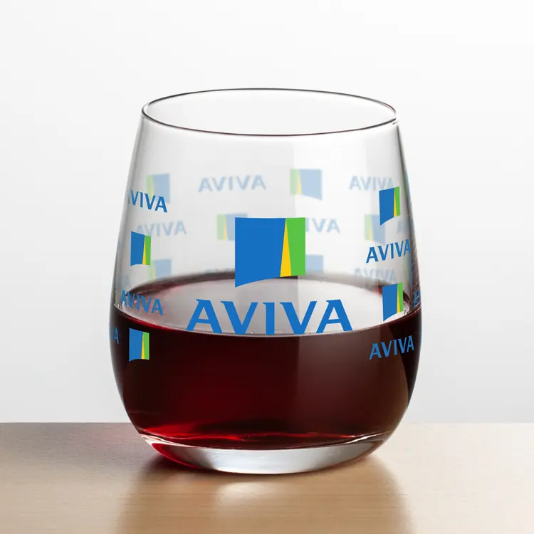 Crestview Stemless Wine Glass 12 oz - Multicolor
