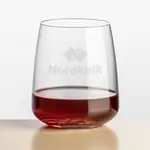 Dunhill Stemless Wine Glass 12.25 oz - Deep Etch