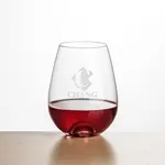 Edderton Stemless Wine Glass 11 oz - Deep Etch
