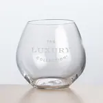 Florentina Stemless Wine Glass 15 oz - Deep Etch