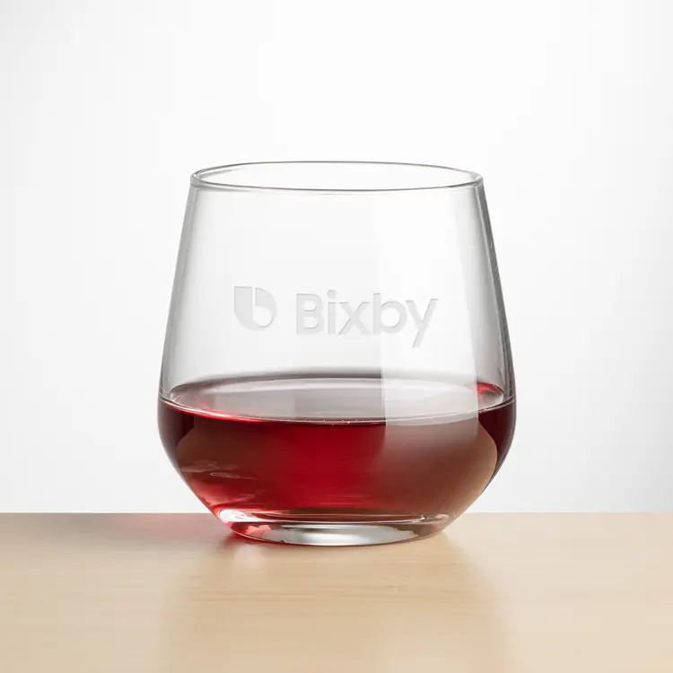 Garland Stemless Wine 13 oz - Deep Etch