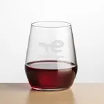 Germain Stemless Wine Glass 12.5 oz - Deep Etch