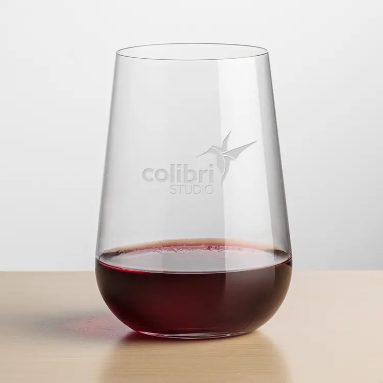 Howden Stemless Wine Glass 16 oz - Deep Etch