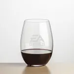 Laurent Stemless Wine Glass 18.5 oz - Deep Etch
