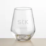 Mandelay Stemless Wine Glass 13.5 oz - Deep Etch