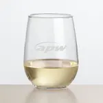 Ossington Stemless Wine Glass 17 oz - Deep Etch