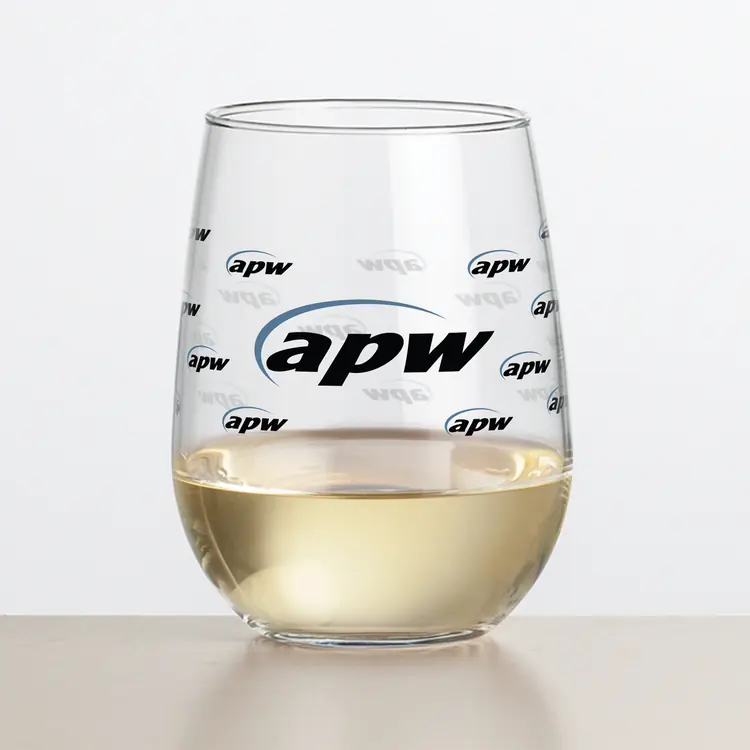 Ossington Stemless Wine Glass 17 oz - Multicolor
