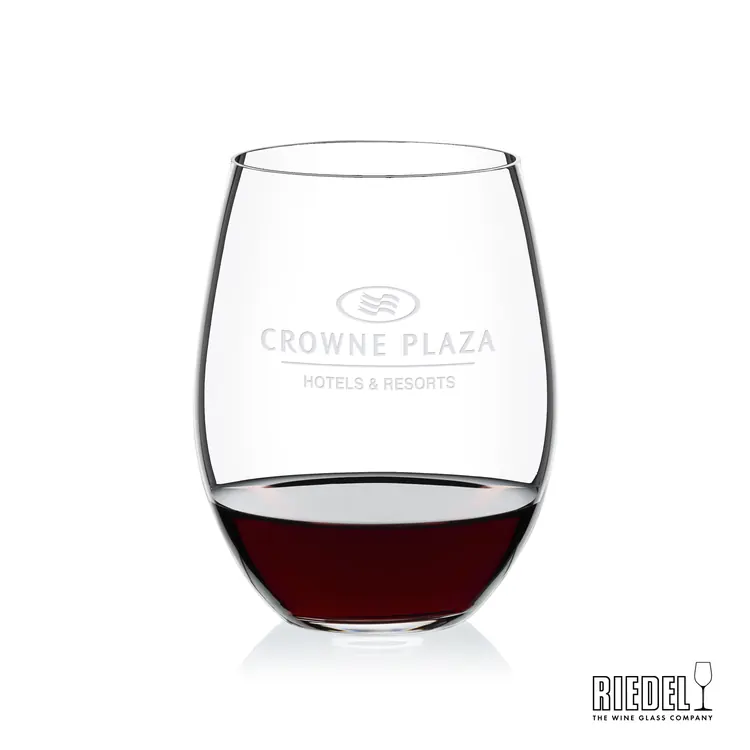 RIEDEL Stemless Wine Glass 21.12 oz - Deep Etch