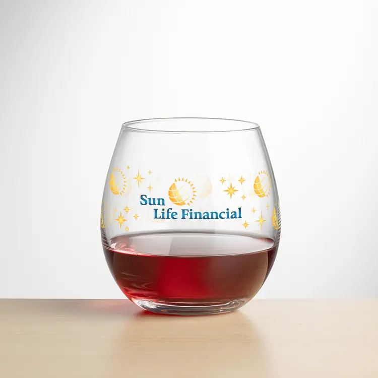 Redmond Stemless Wine Glass 15 oz - Multicolor