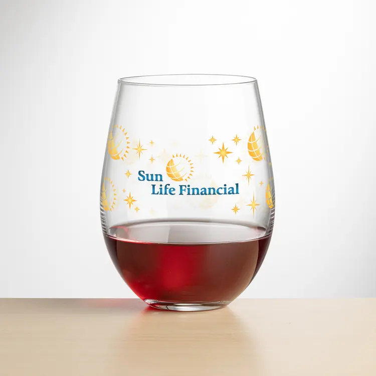 Redmond Stemless Wine Glass 18 oz - Multicolor