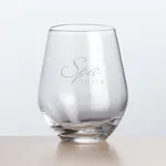 Reina Stemless Wine Glass 11.5 oz - Deep Etch