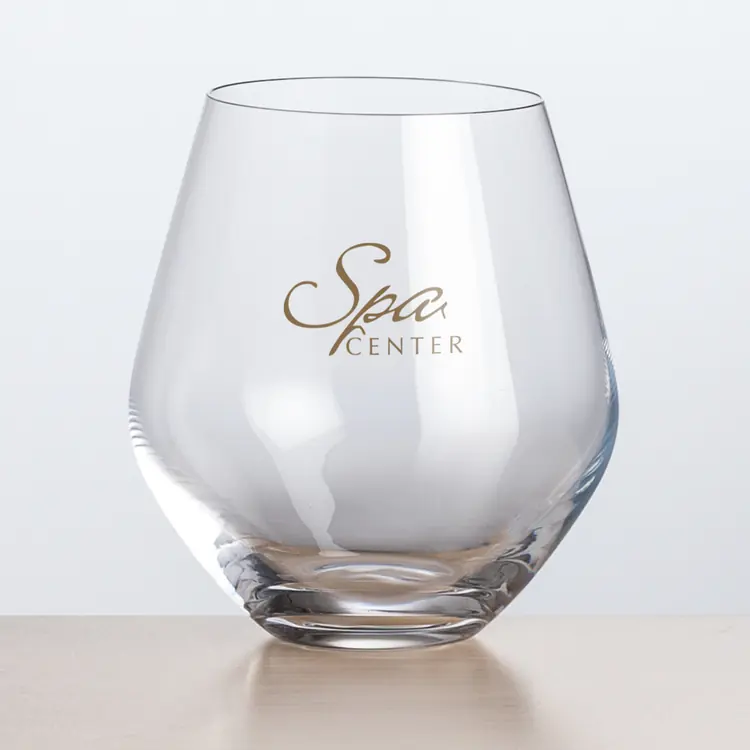 Reina Stemless Wine Glass 16.5 oz - Imprinted