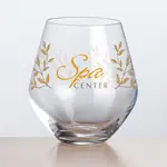 Verre à vin sans pied Reina 16.5 oz - Multicolore