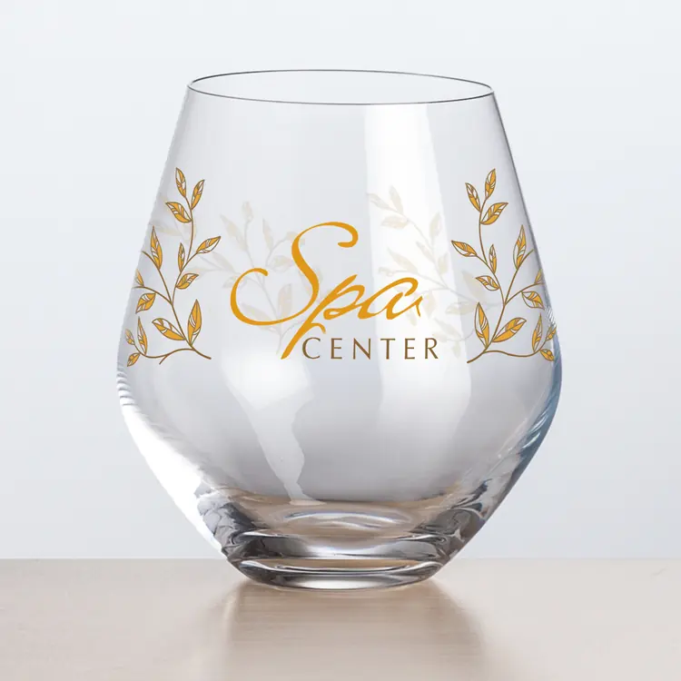 Reina Stemless Wine Glass 16.5 oz - Multicolor