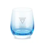 Verre à vin sans pied Soudan 11.5 oz bleu - Gravure