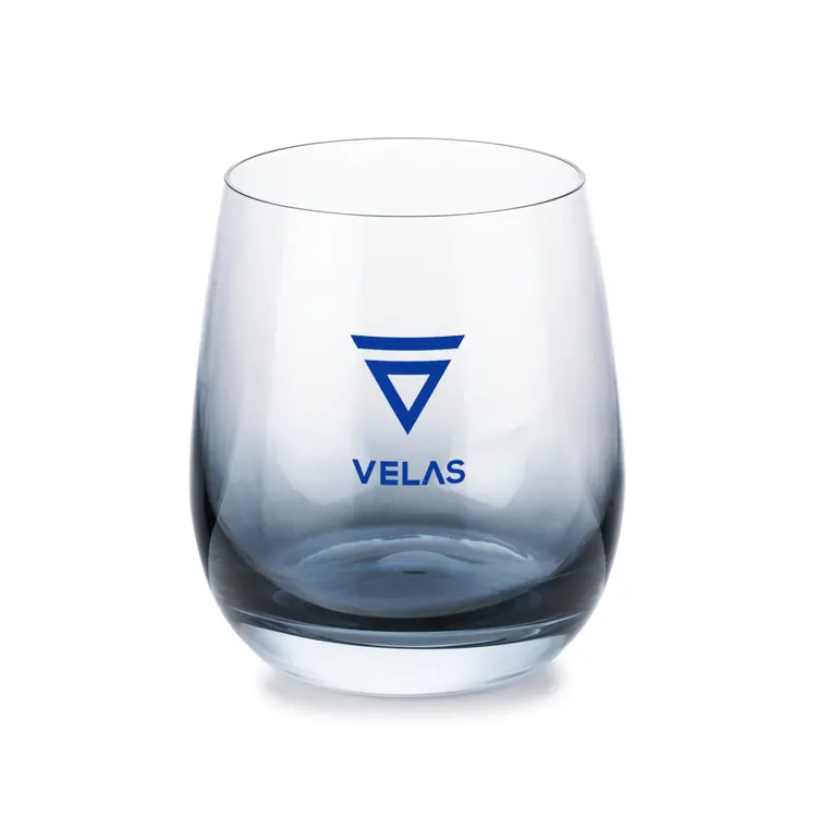 Soudan Stemless Wine 11.5 oz Smoke - Imprinted
