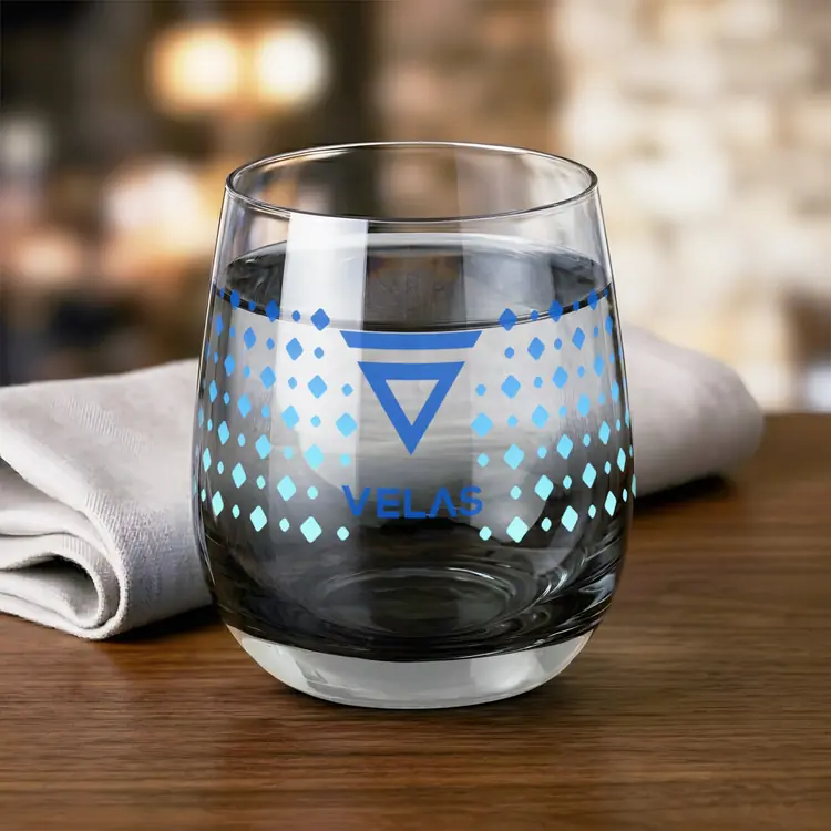 Soudan Stemless Wine 11.5 oz Smoke - VividPrint #2