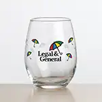 Stanford Stemless Wine Glass 15 oz - Full Color
