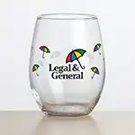 Stanford Stemless Wine Glass 21 oz - Full Color