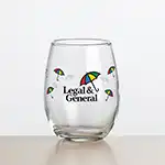 Stanford Stemless Wine Glass 9 oz - Full Color