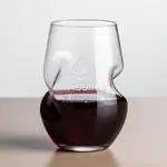 Tallandale Stemless Wine Glass 8 oz - Deep Etch