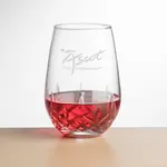 Templeton Stemless Wine Glass 18 oz - Deep Etch