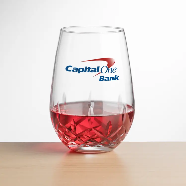 Templeton Stemless Wine Glass 18 oz - Multicolor