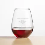 Townsend Stemless Wine Glass 15.5 oz - Deep Etch