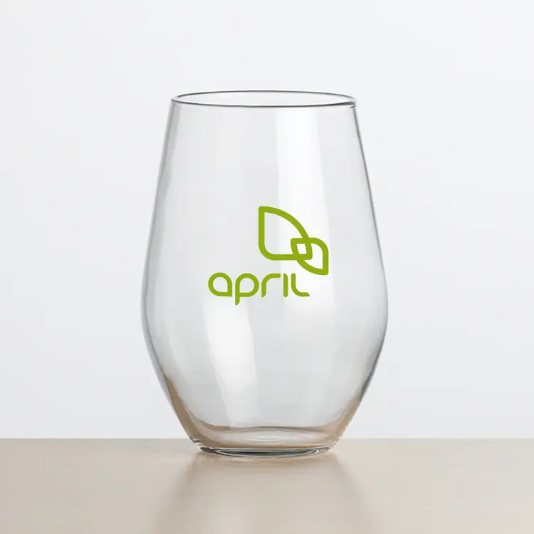 Vale Stemless Wine Glass 11.5 oz - Imprinted