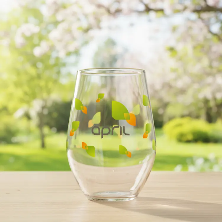 Vale Stemless Wine Glass 11.5 oz - Multicolor #5